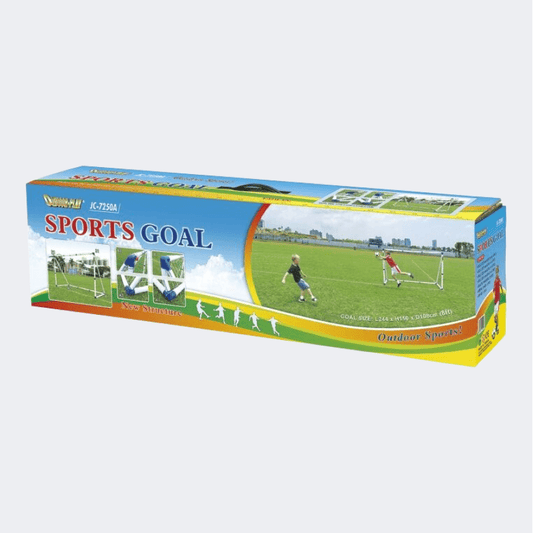 Outdoor Play Co.Ltd Sports 8 Ft Outdoor Goal White/Blue - Medaid