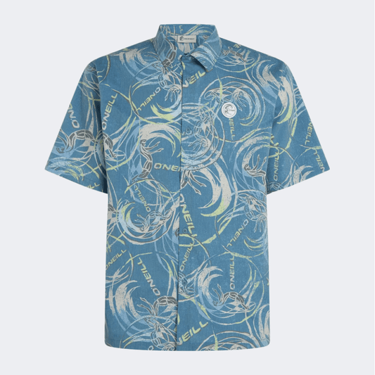 Oneill Originals  Men Beach Shirt Blue - Medaid International