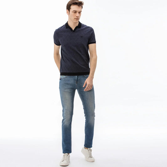 Men's Slim Fit Stretch Denim 5-Pocket Jeans - Medaid International