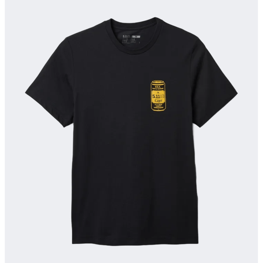 5-11 Battle Rations Men Tactical T-Shirt Black - Medaid