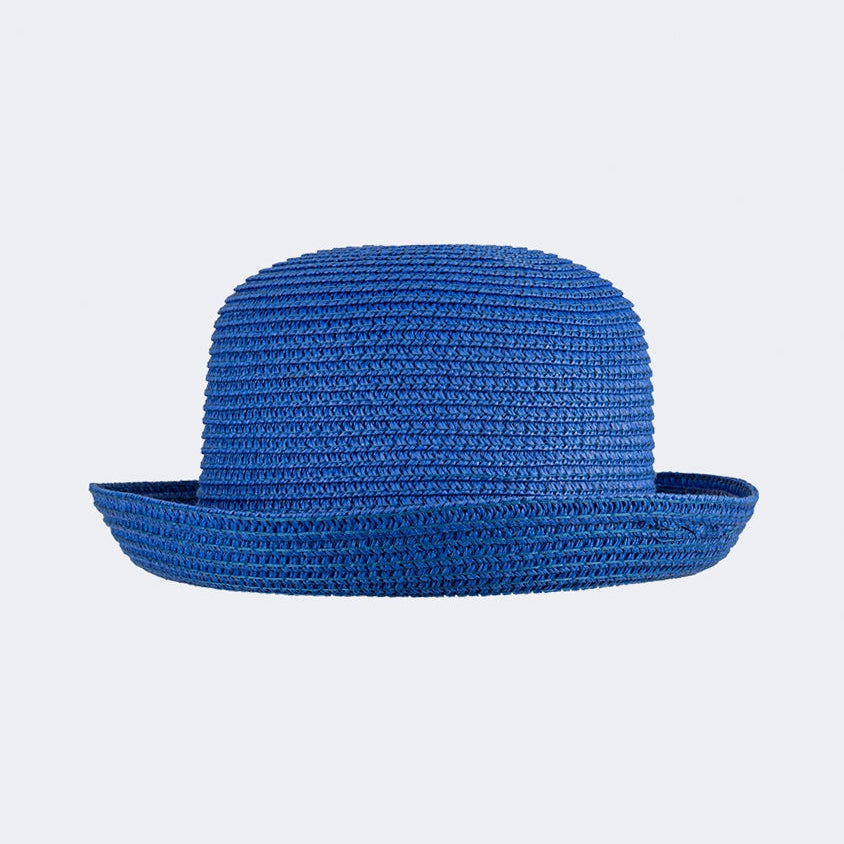 Top Ten Stylish Kids-Boys Beach Buntal Hat Blue - Medaid International