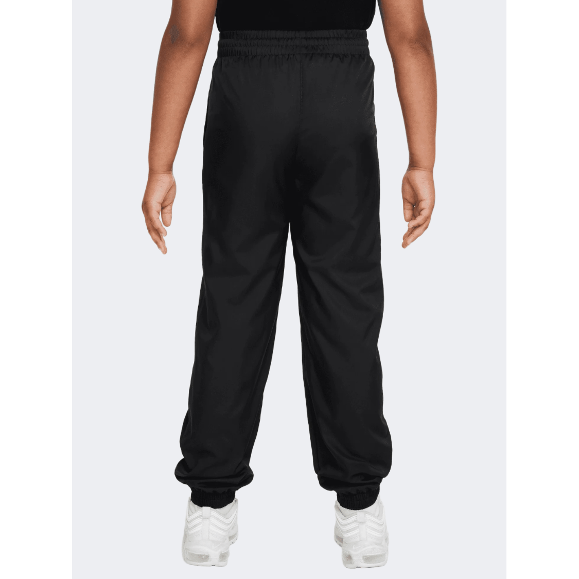 Nike Sportswear Club Woven Boys Lifestyle Pant Black/White - Medaid