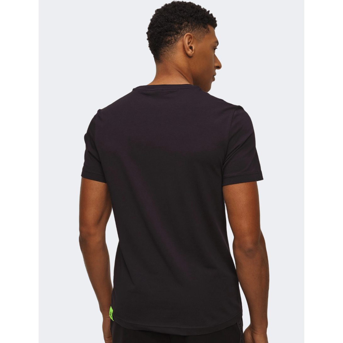 Fire And Ice Matteo Men Lifestyle T-Shirt Deepest Navy - Medaid