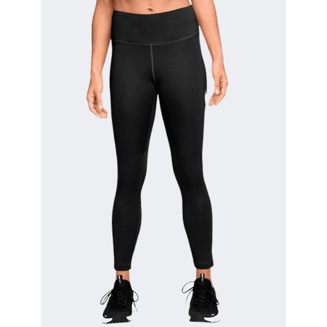 Nike Fast Mid Rise Women Running 7/8 Tight Black - Medaid