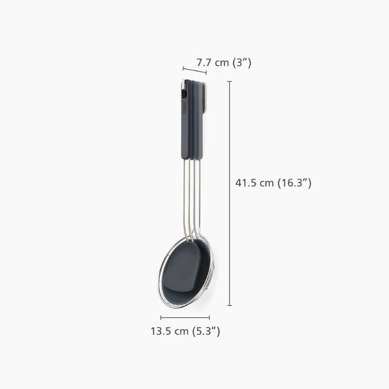 Joseph Joseph Nest™ Fusion 3-piece Black Wok Utensil Set - Medaid