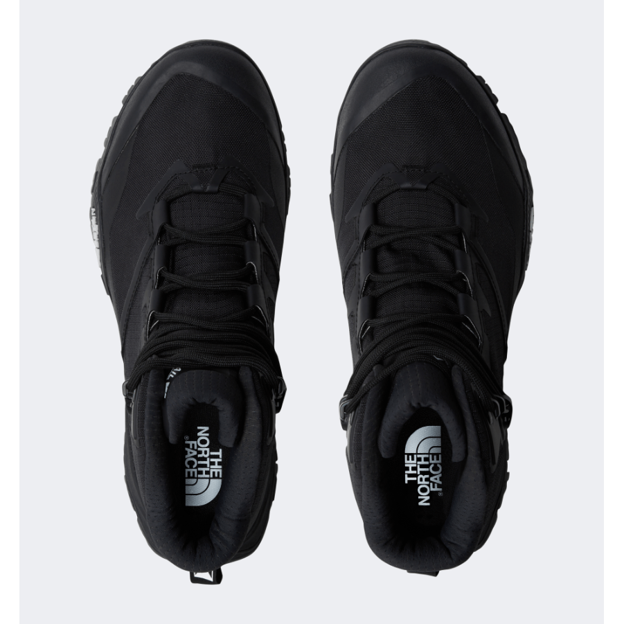 The North Face Offtrail Hike Mid Goretex Men Hiking Shoes Black/White - Medaid