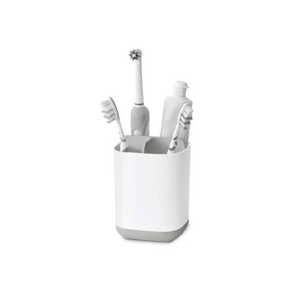 Joseph Joseph Slim toothbrush holder with 3 storage compartments - Medaid
