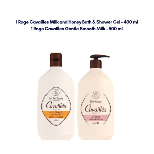 Roge Cavailles Body Milk + Shower Gel Bundle - Medaid