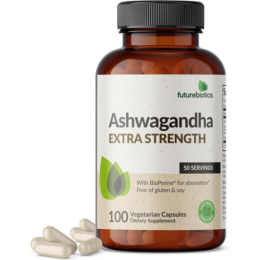 Ashwagandha Capsules - Futurebiotics - 100 pack - Medaid