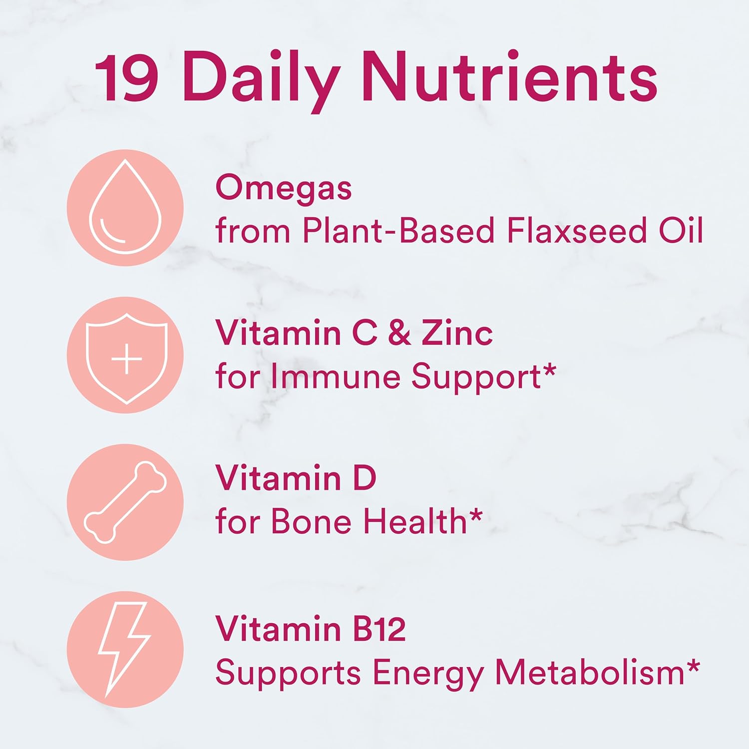 SmartyPants Women's Multivitamin Gummies, Sugar Free: Biotin, Methylfolate, Omega 3 (ALA), Vitamin D3, C, Vitamin B12, B6, Vitamin A, K & Zinc, Gluten Free, 60 Count (20 Day Supply) - Medaid