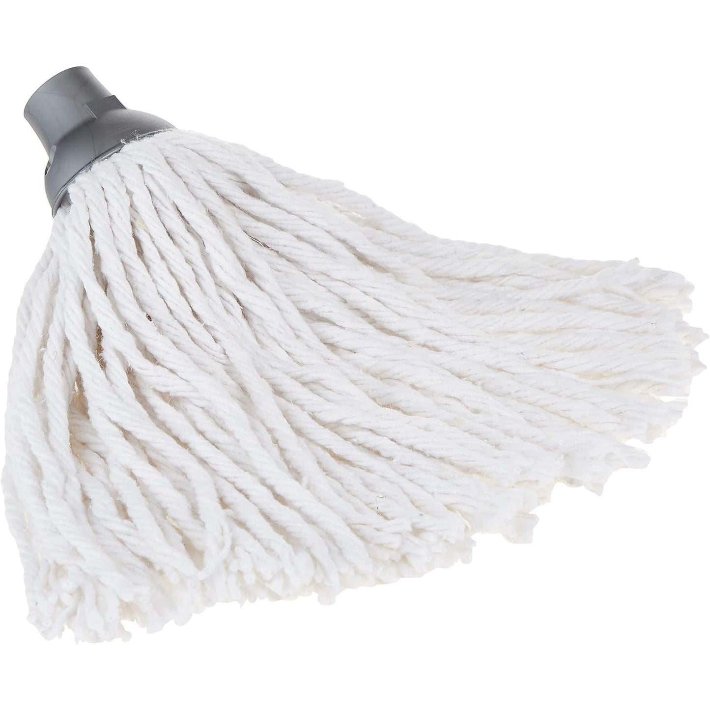 Vileda Classic Cotton Floor Mop Refill, Super Absorbent, Cost-Effective, White, 10 x 6 x 35 CM - Medaid