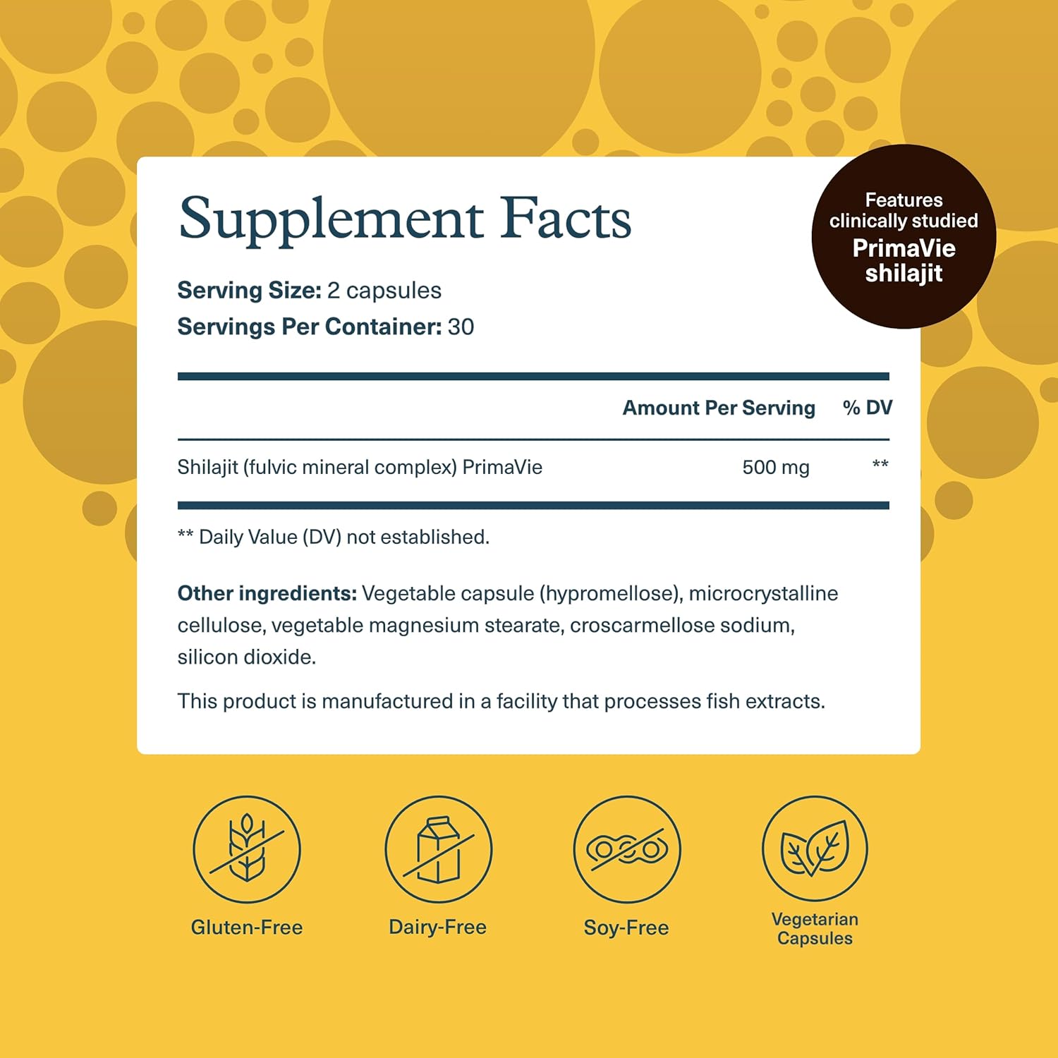 Youtheory Shilajit, Pure Himalayan Superfoood, Energy Support, 60 Vegetarian Capsules - Medaid