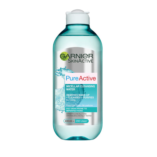 Garnier Micellar water - Pure active 400ml (Imported) - Medaid - Lebanon