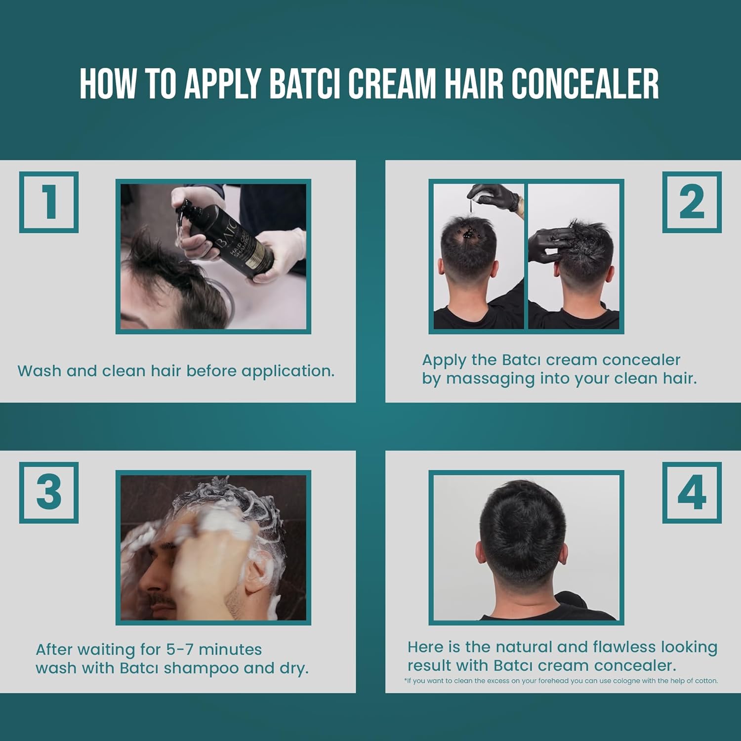 Batçı Hair Concealer Volumizer Liquid Cream 30 ml [Imported] - Medaid