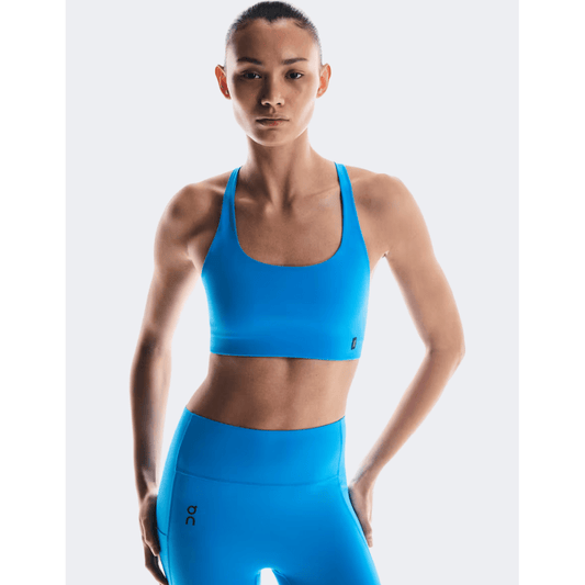 On Studio Women Training Bra Blue - Medaid