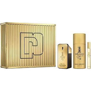 Paco Rabanne 1 Million Eau de Toilette Spray 100ml set - Medaid