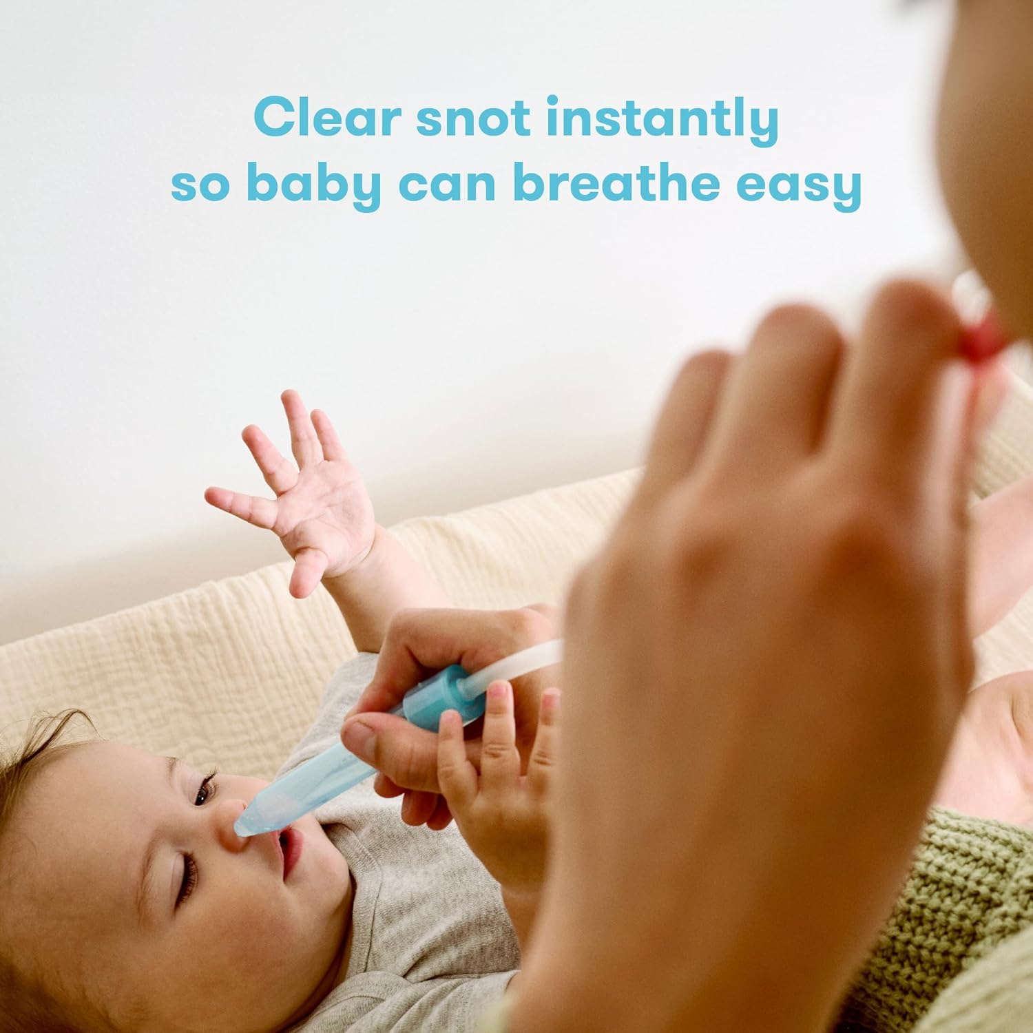 Frida Baby NoseFrida SnotSucker Nasal Aspirator for Baby, Baby Nose Sucker - Medaid