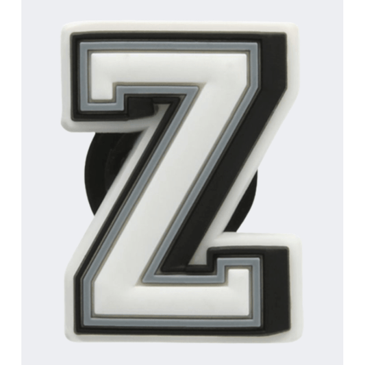 Crocs Letter Z Unisex Lifestyle Pins White/Black/Grey - Medaid International