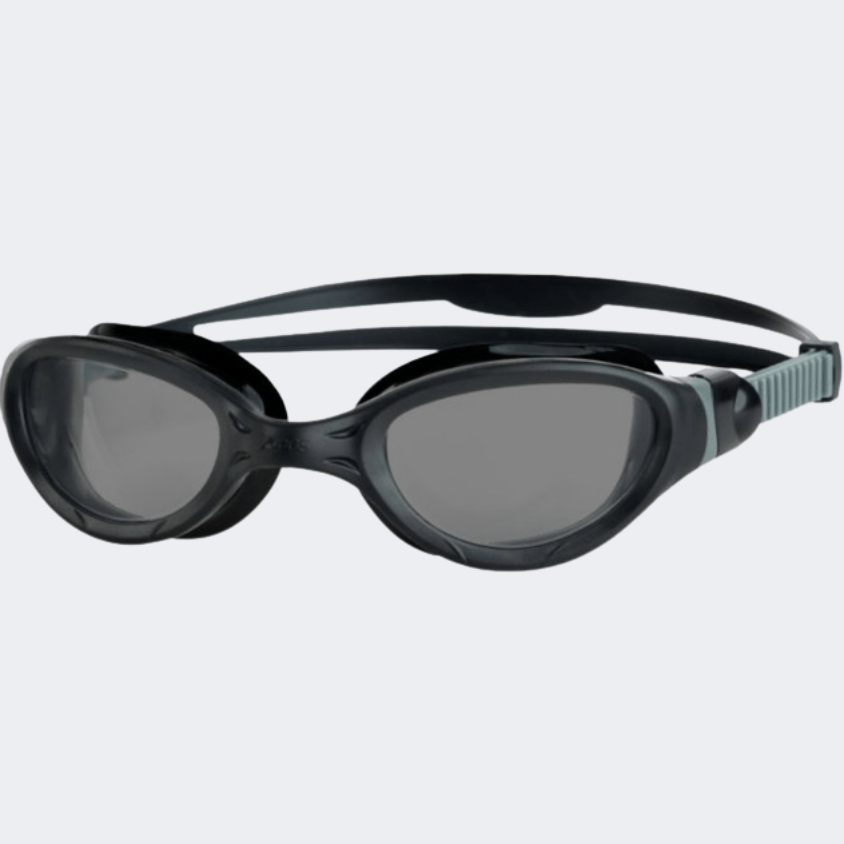 Zoggs Phantom 2 Unisex Swim Goggles Black/Grey/Tint - Medaid