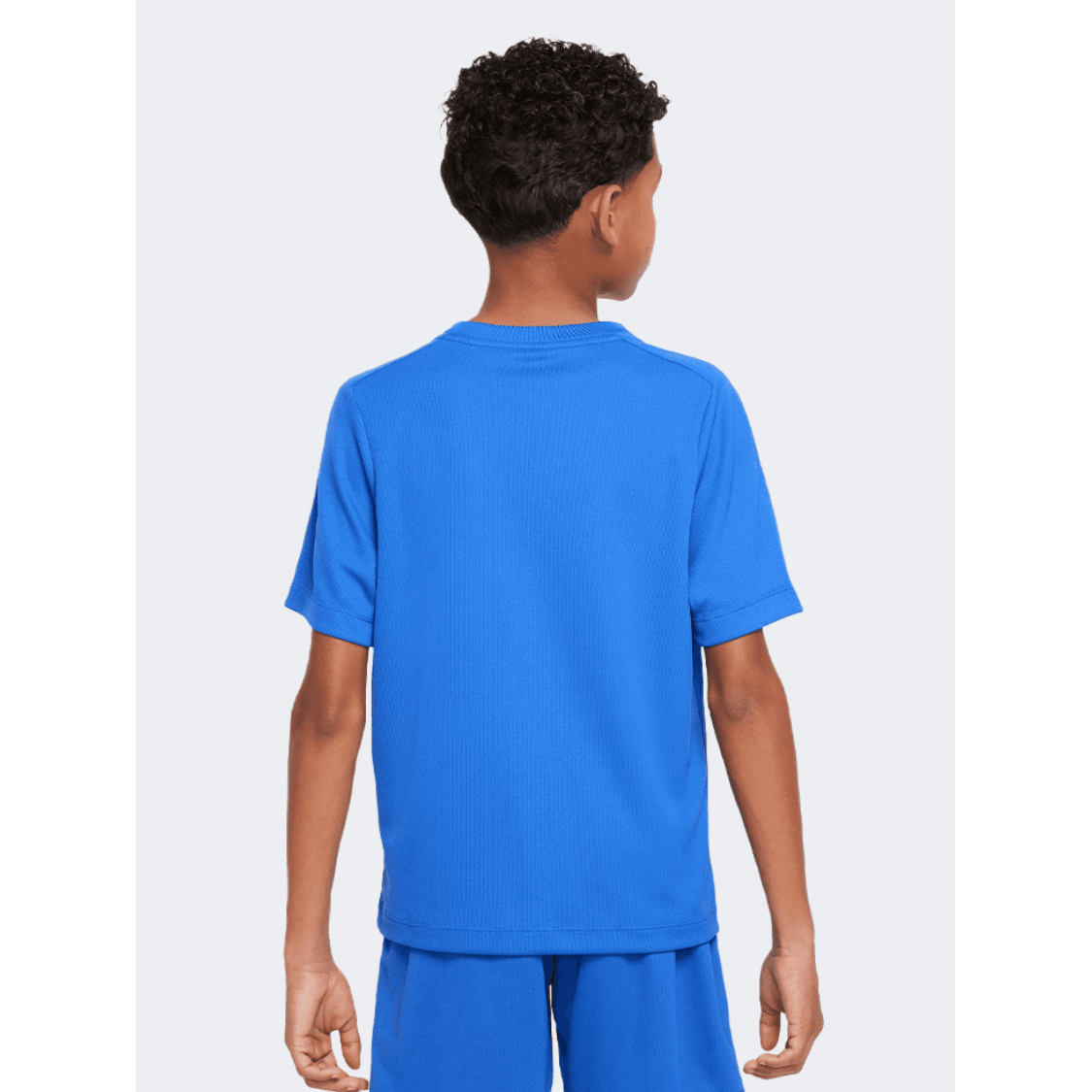 Nike Df Multi Boys Training T-Shirt Game Royal/White - Medaid