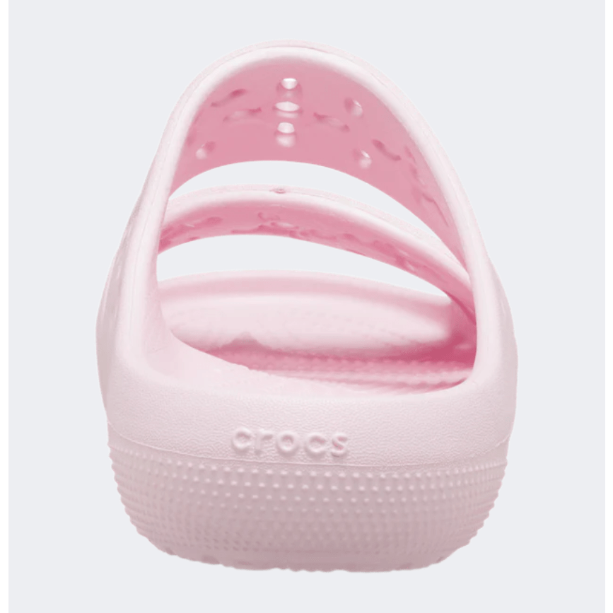 Crocs Classic Floral Cut Out Unisex Lifestyle Slippers Pink Milk - Medaid