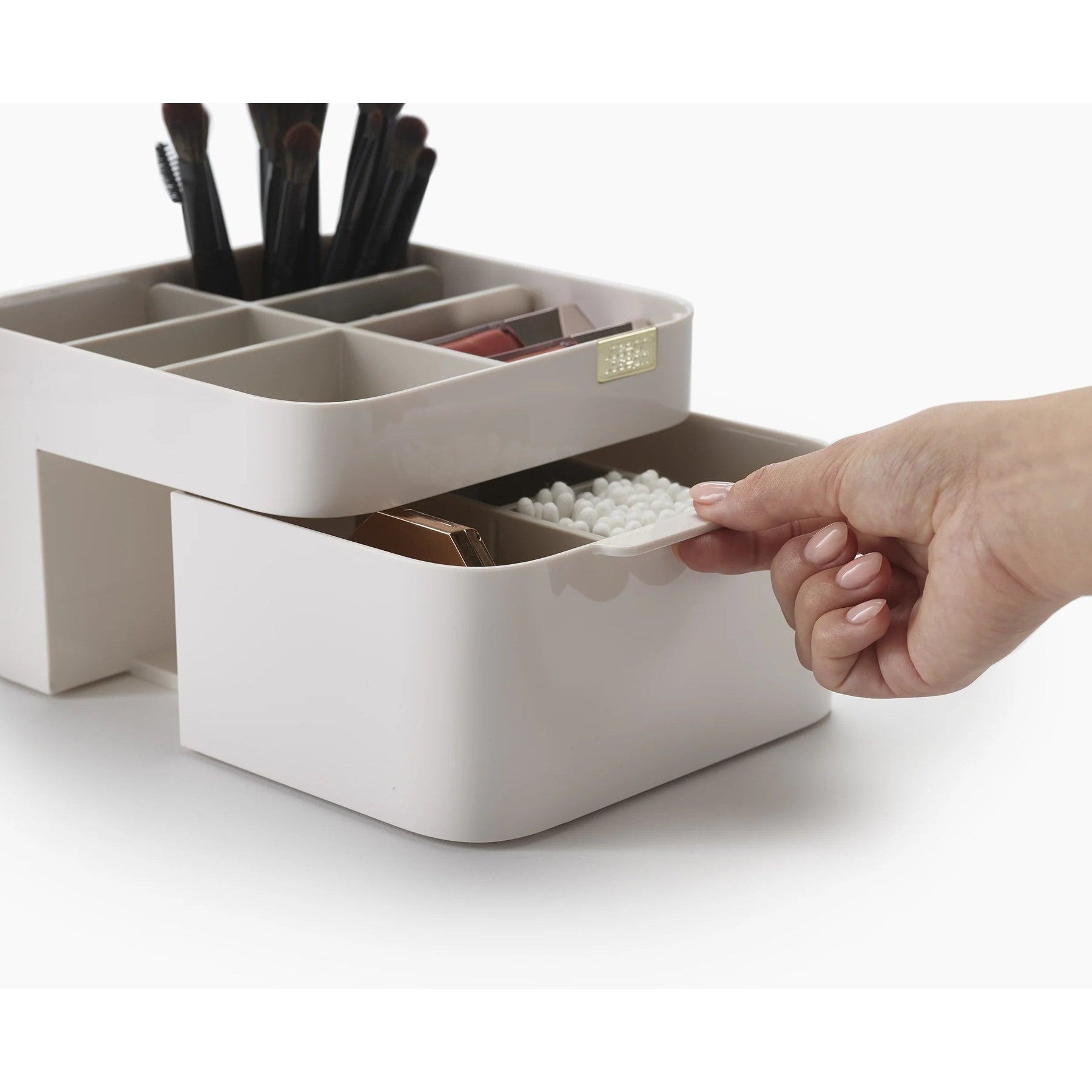 Joseph Joseph Viva Make Me Up Compact Mirror & Makeup Organiser Set - Medaid