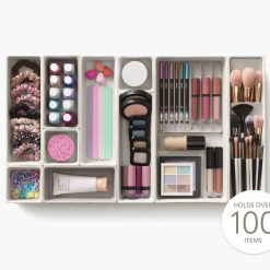 Joseph Joseph Viva 12-piece Makeup Drawer Organiser Set - Medaid