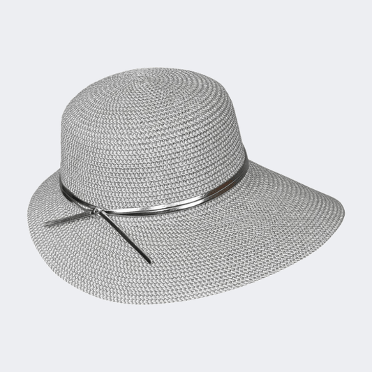 Stamion Japanese Women Beach Hat Light Grey/Silver - Medaid
