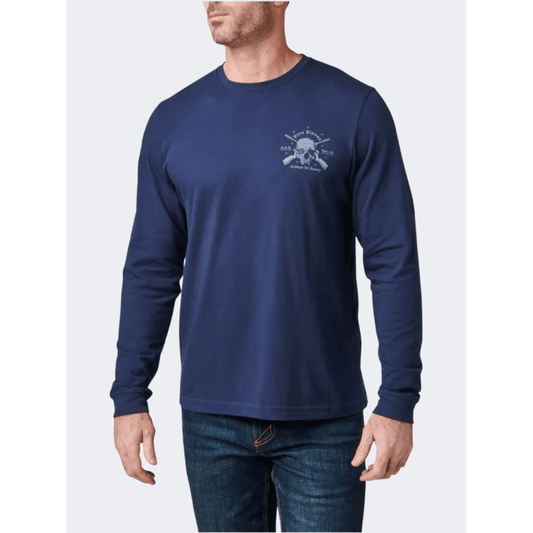 5-11 Quiet Warrior Men Tactical Long Sleeve Pacific Navy - Medaid