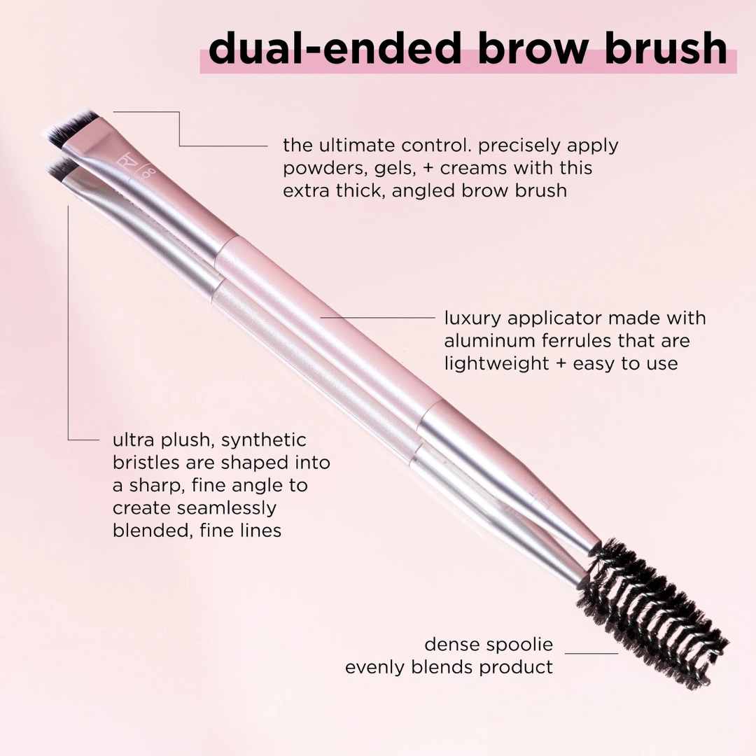 Real Techniques Dual Ended Brow Brush - Medaid
