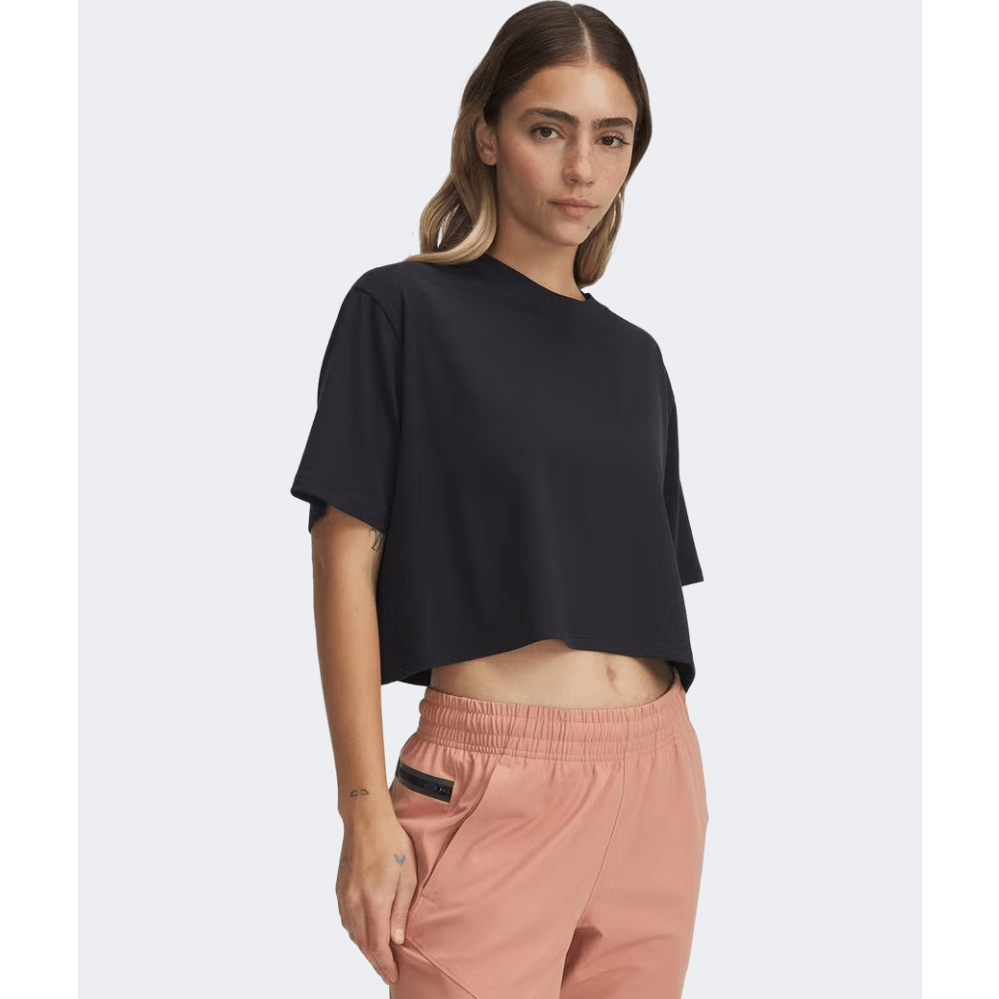 Under Armour Rival Women Lifestyle T-Shirt Black/White - Medaid