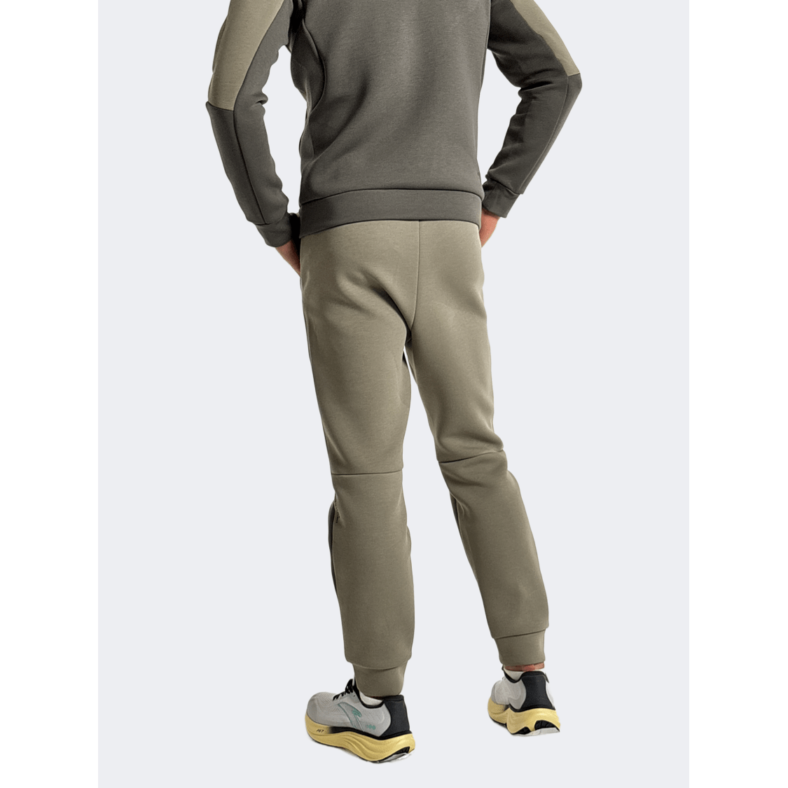 Anta Knit Men Training Pant Bean Green - Medaid International