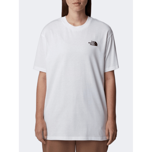 The North Face Essential Oversize Women Lifestyle T-Shirt White - Medaid International