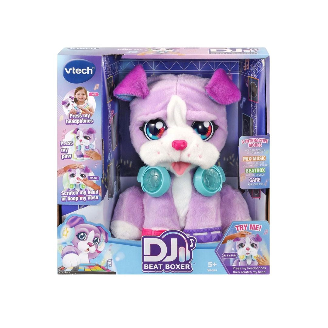 Vtech DJ Beat Boxer Interactive Plushie - Medaid International