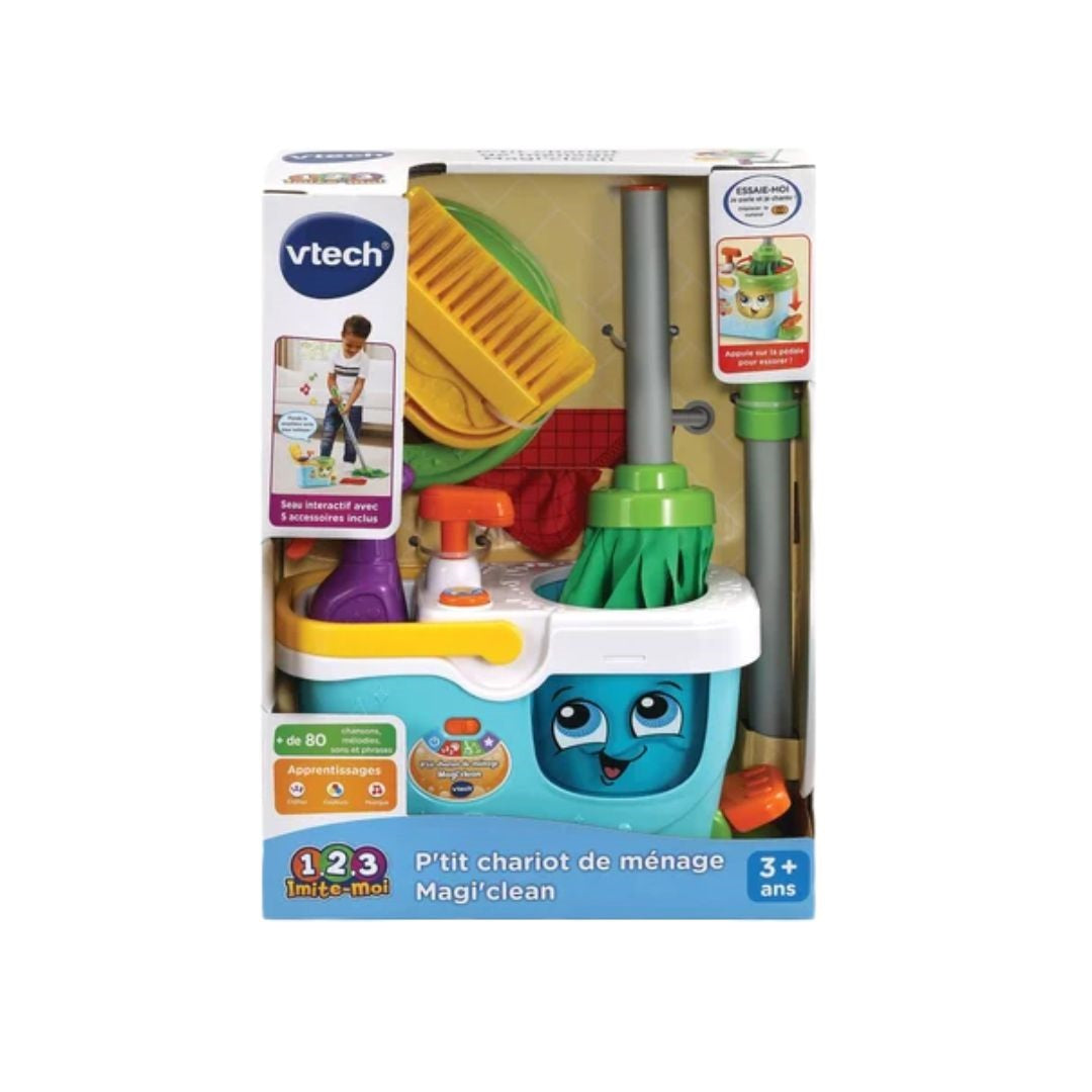 Vtech P'tit Chariot De Menage Magi'clean - Medaid International