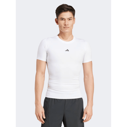 Adidas Techfit Compression Men Training Baselayer White - Medaid