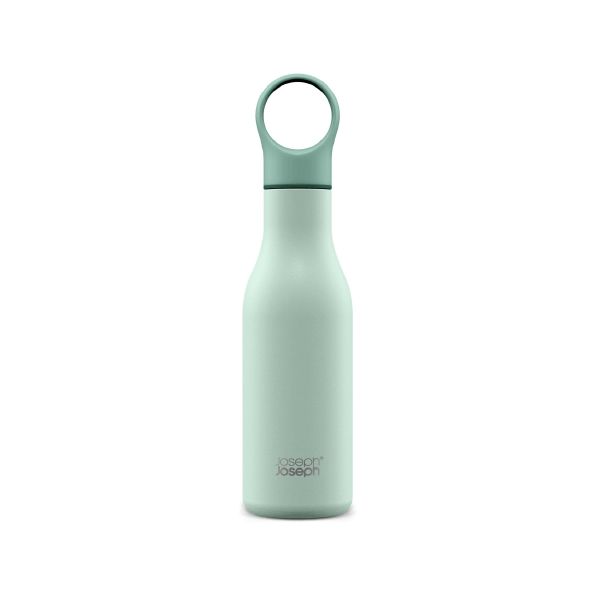 Joseph Joseph Loop™ 500ml Stainless-steel Vacuum Insulated Water Bottle Green - Medaid