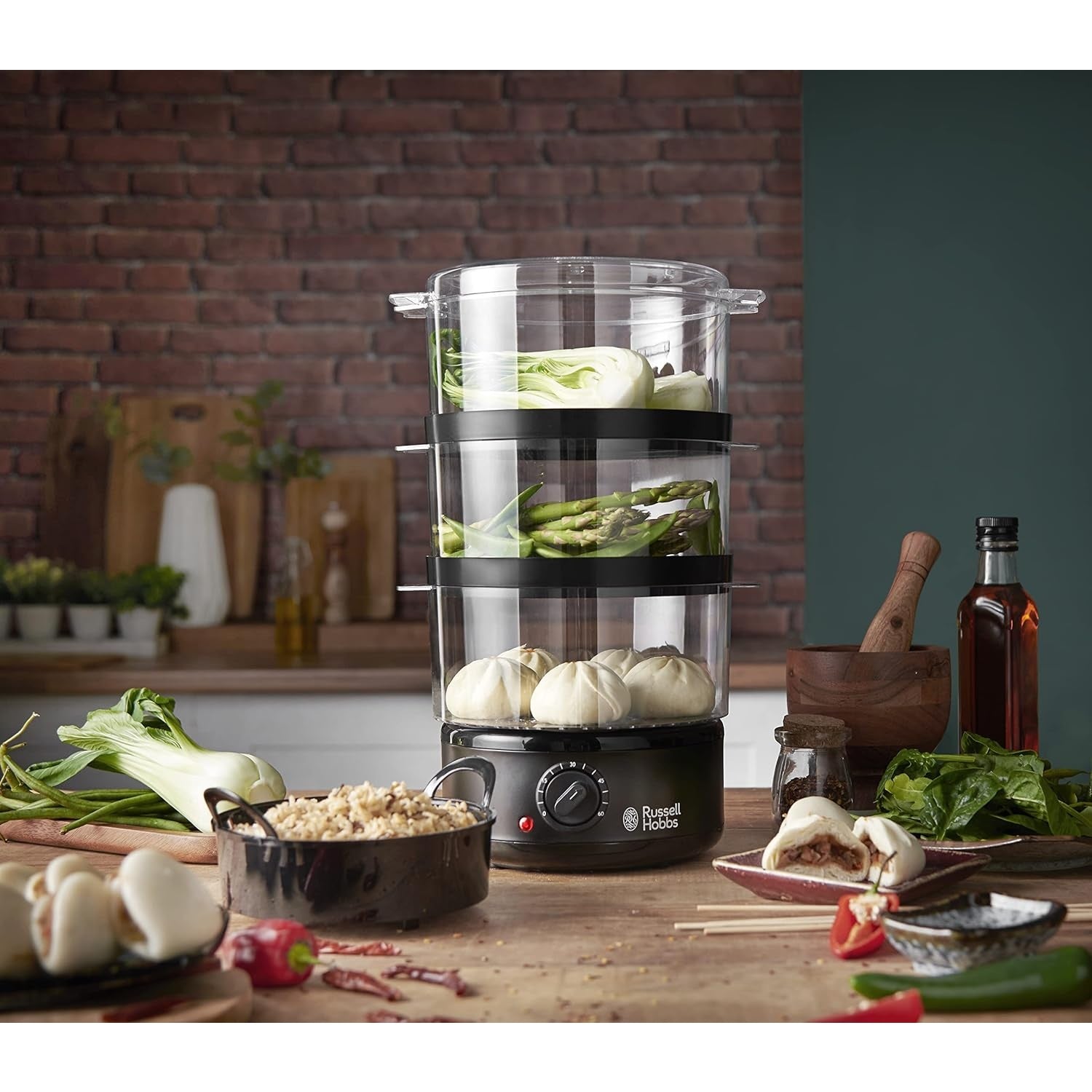 Russell Hobbs Compact Food Steamer 7.0 L - Medaid