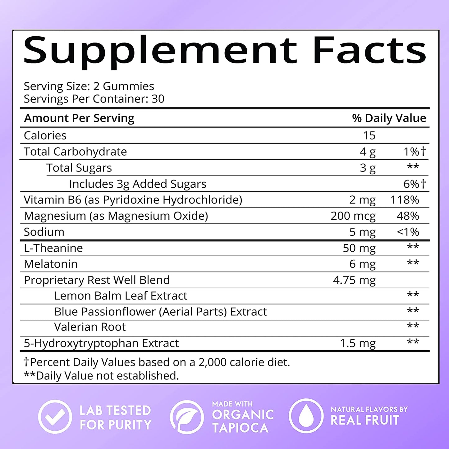 Sugarbear - Sleep Deep 5‑HTP Vitamin Gummies | 60 Gummies - Medaid
