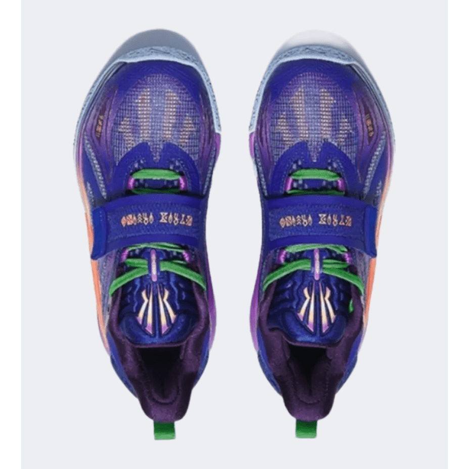 Anta Kai Kids-Unisex Basketball Shoes Blue/Purple/Orange - Medaid International