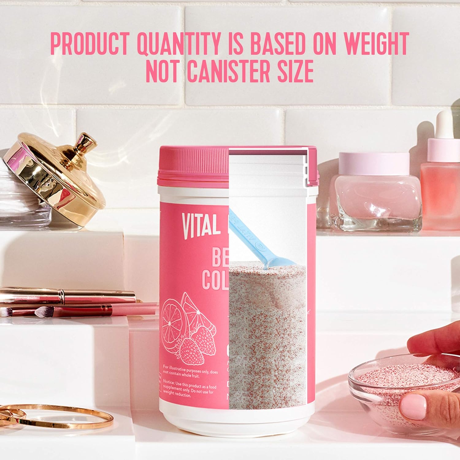Vital Proteins - Beauty Collagen Strawberry Lemon | 271 g - Medaid