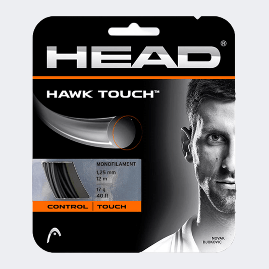Head Hawk Touch 17 Tennis Strings Anthracite - Medaid
