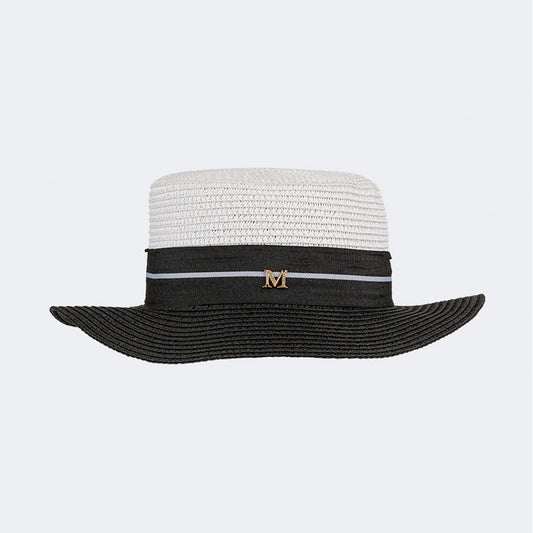 Top Ten Stylish Women Beach Cordobes Hat Black/White - Medaid International