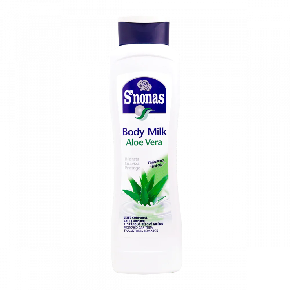 S'nonas body milk  - Aloe Vera 750ml - Medaid