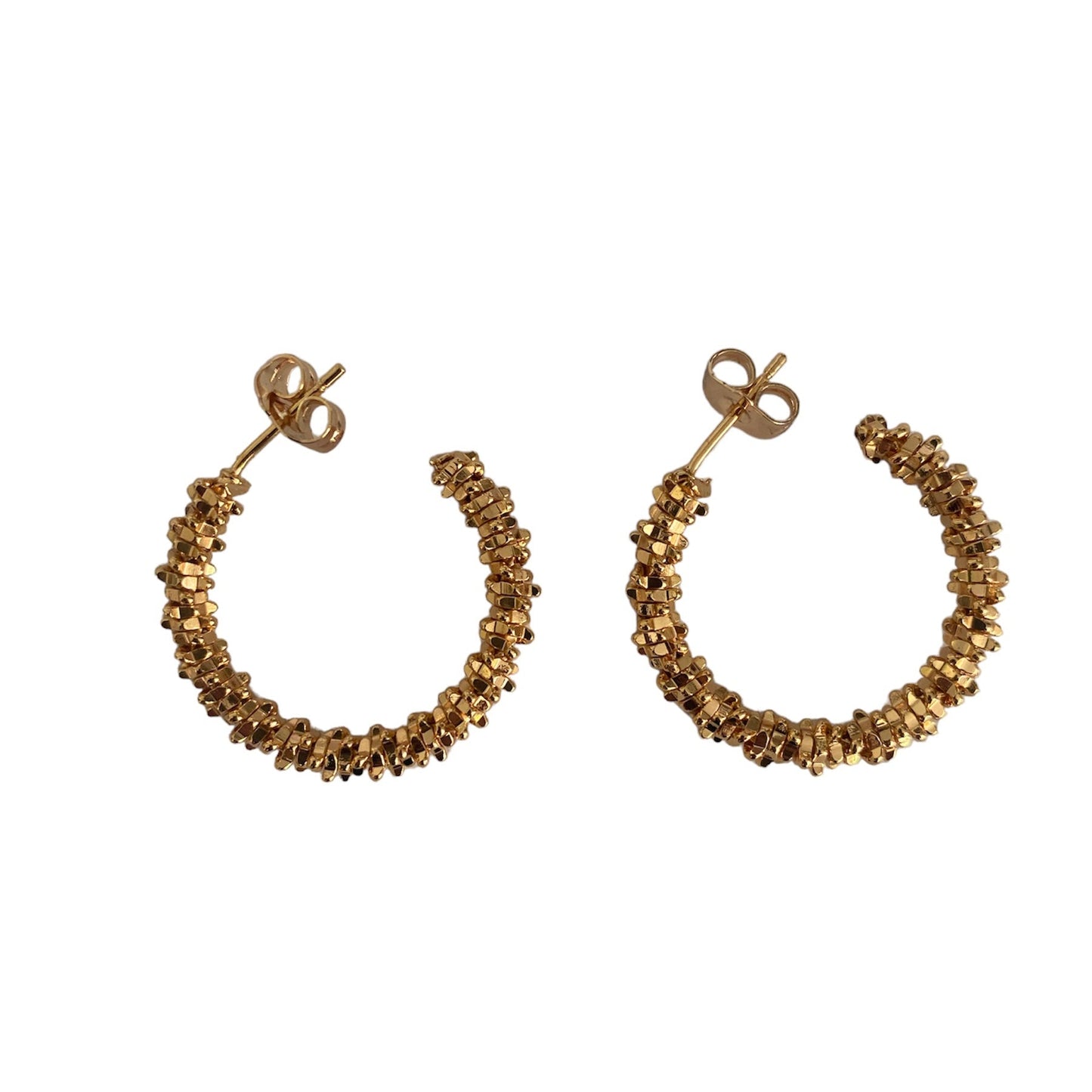 Radiant gold earrings accessory #4033 - Medaid