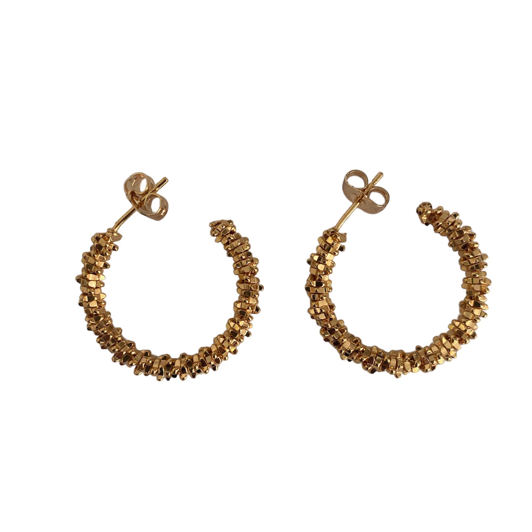 Radiant gold earrings accessory #4033 - Medaid
