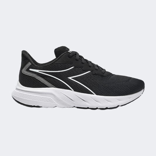 Diadora Passo 4 Men Running Shoes Black/White - Medaid International