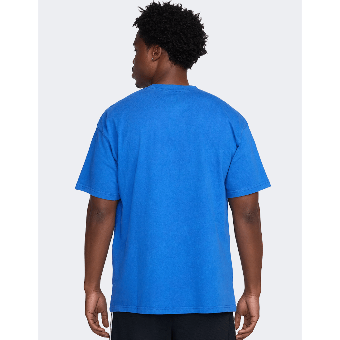 Nike Max90 Men Basketball T-Shirt Blue - Medaid