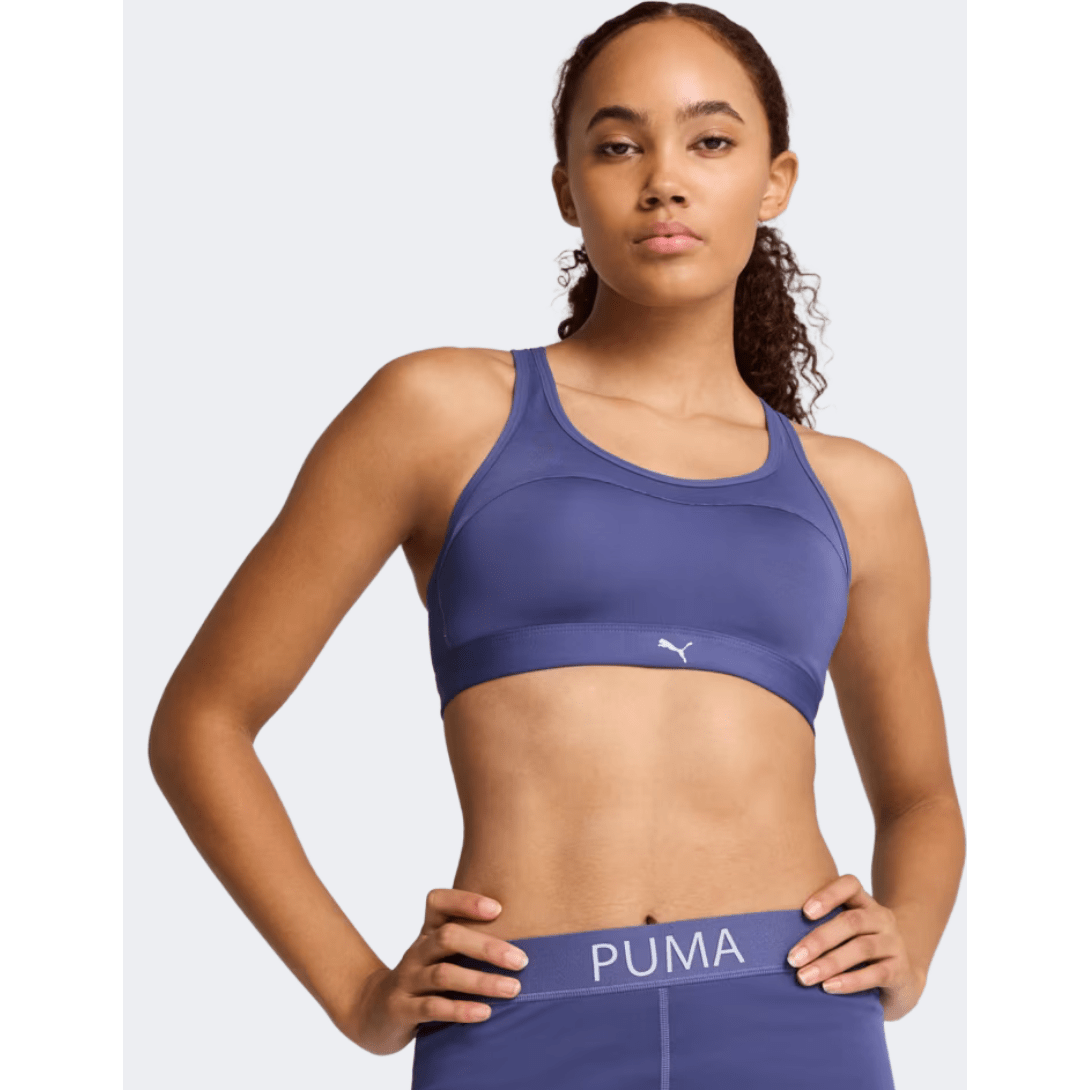 Puma Move Strong Women Training Bra Blue Crystal - Medaid