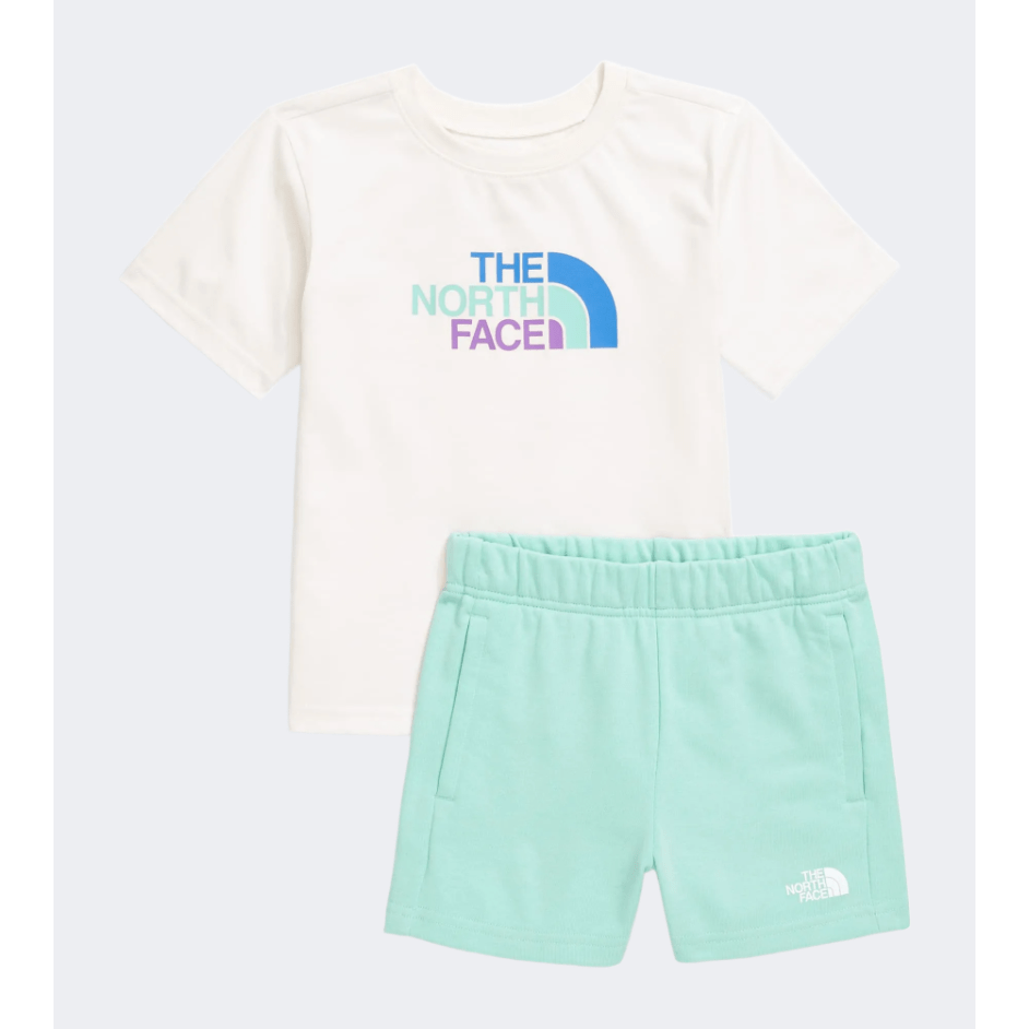 The North Face Coton Summer Boys Lifestyle Set White Dune - Medaid International